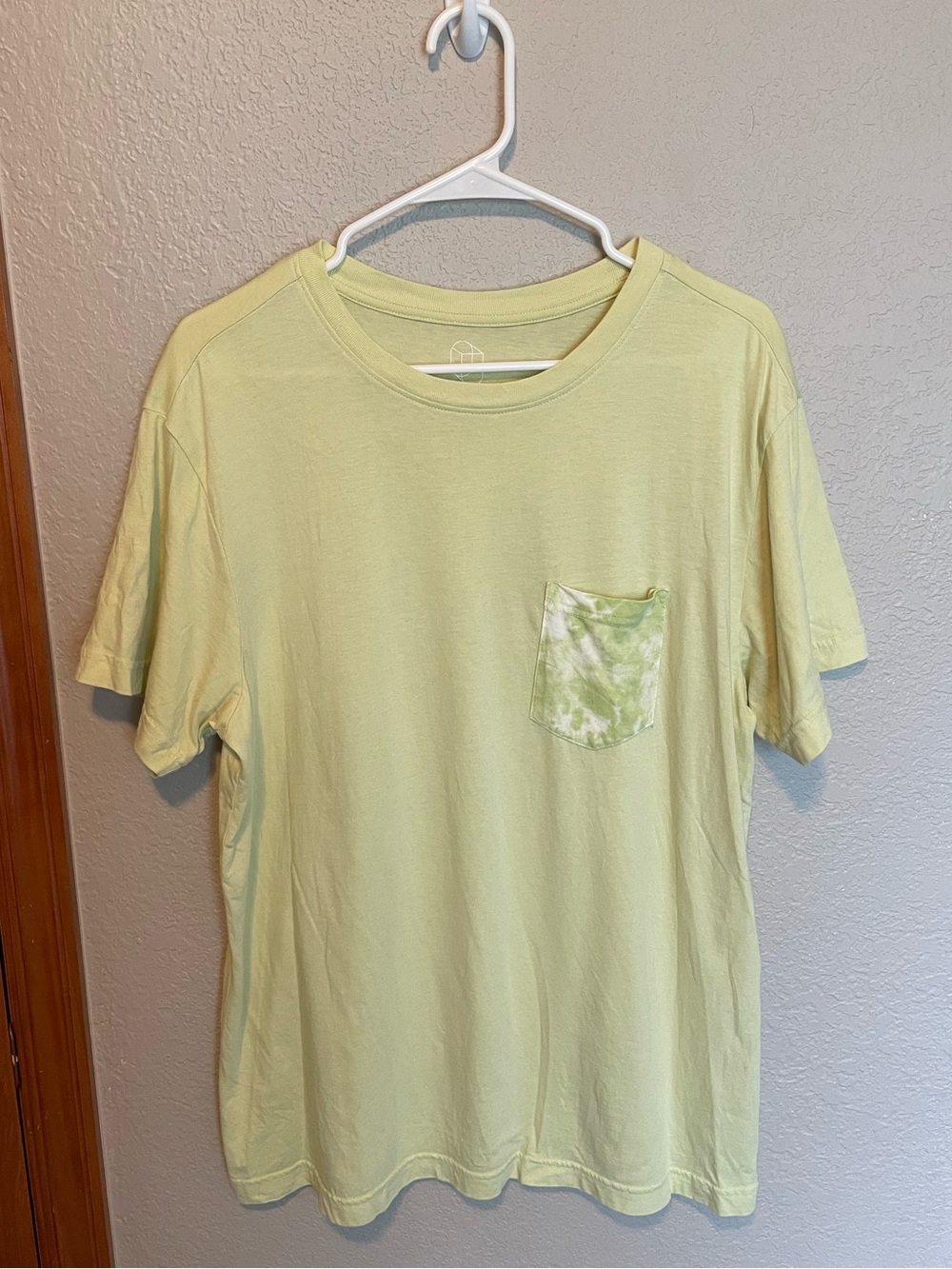 Tie dye pocket tee